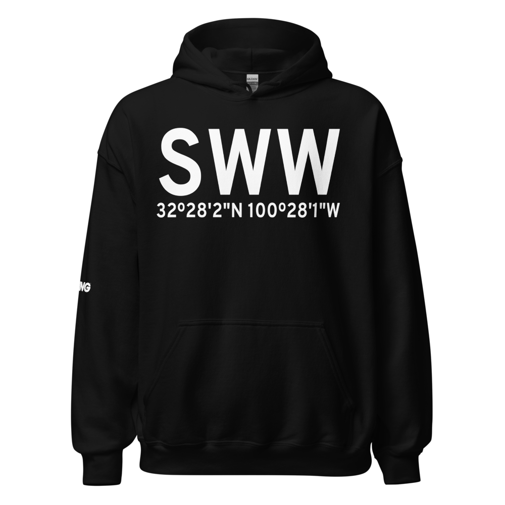 Sweetwater (KSWW) Airport Hoodie Sweatshirt 