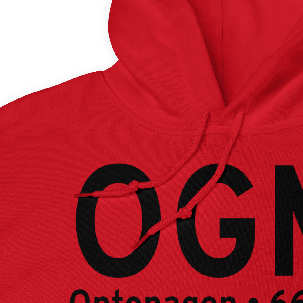 Ontonagon (KOGM) Airport Hoodie Sweatshirt 