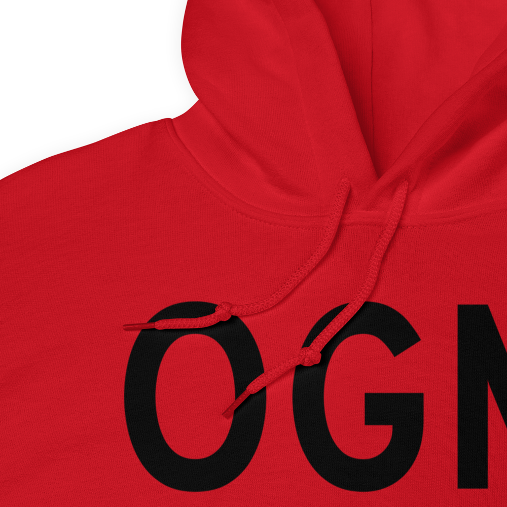 Ontonagon (KOGM) Airport Hoodie Sweatshirt 