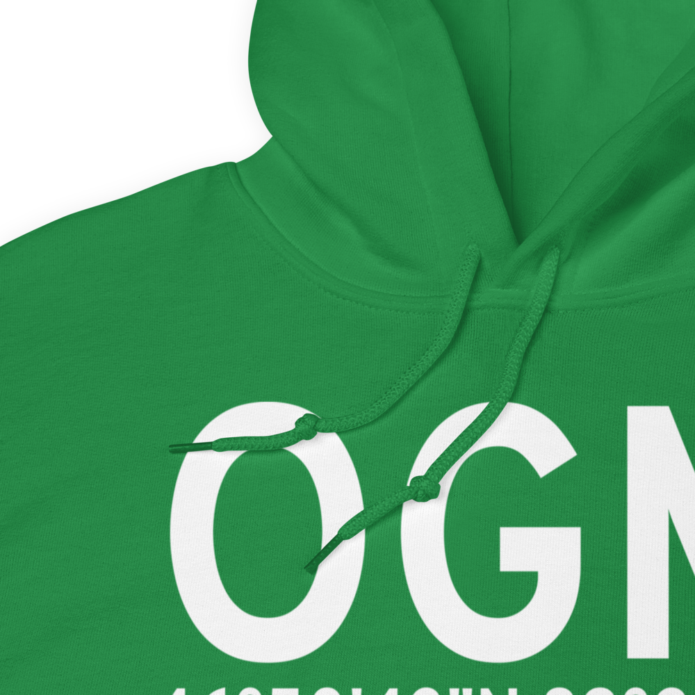 Ontonagon (KOGM) Airport Hoodie Sweatshirt 