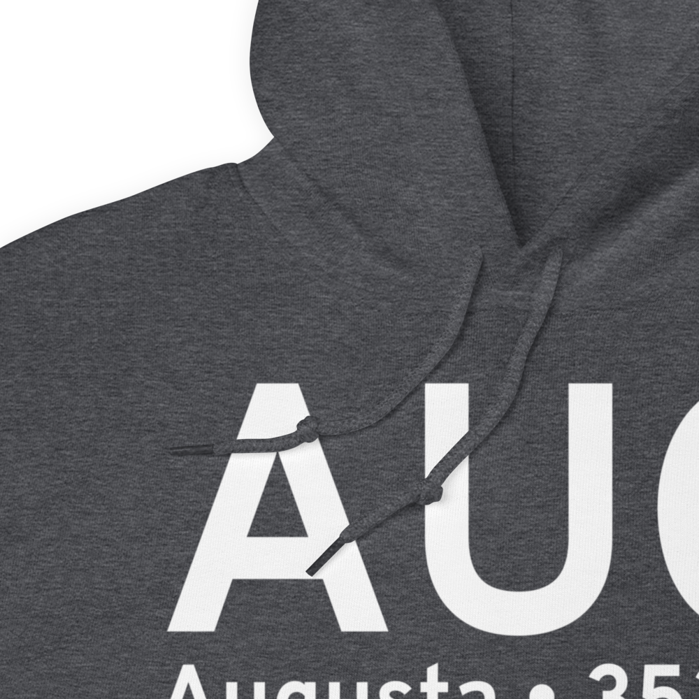 Augusta (KAUG) Airport Hoodie Sweatshirt 