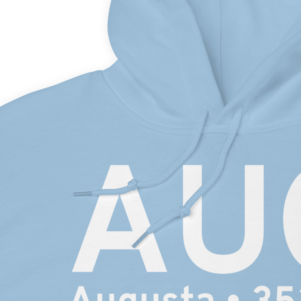 Augusta (KAUG) Airport Hoodie Sweatshirt 