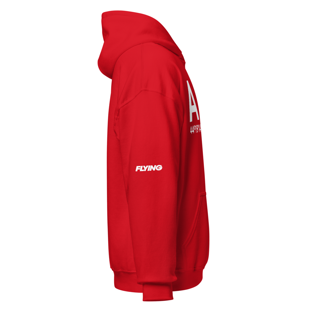 Augusta (KAUG) Airport Hoodie Sweatshirt 