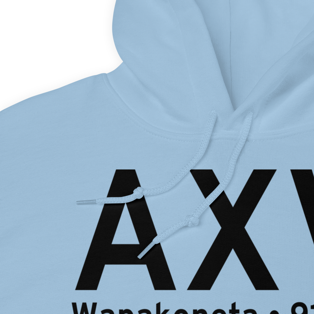 Wapakoneta (KAXV) Airport Hoodie Sweatshirt 