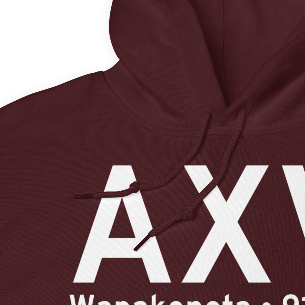 Wapakoneta (KAXV) Airport Hoodie Sweatshirt 