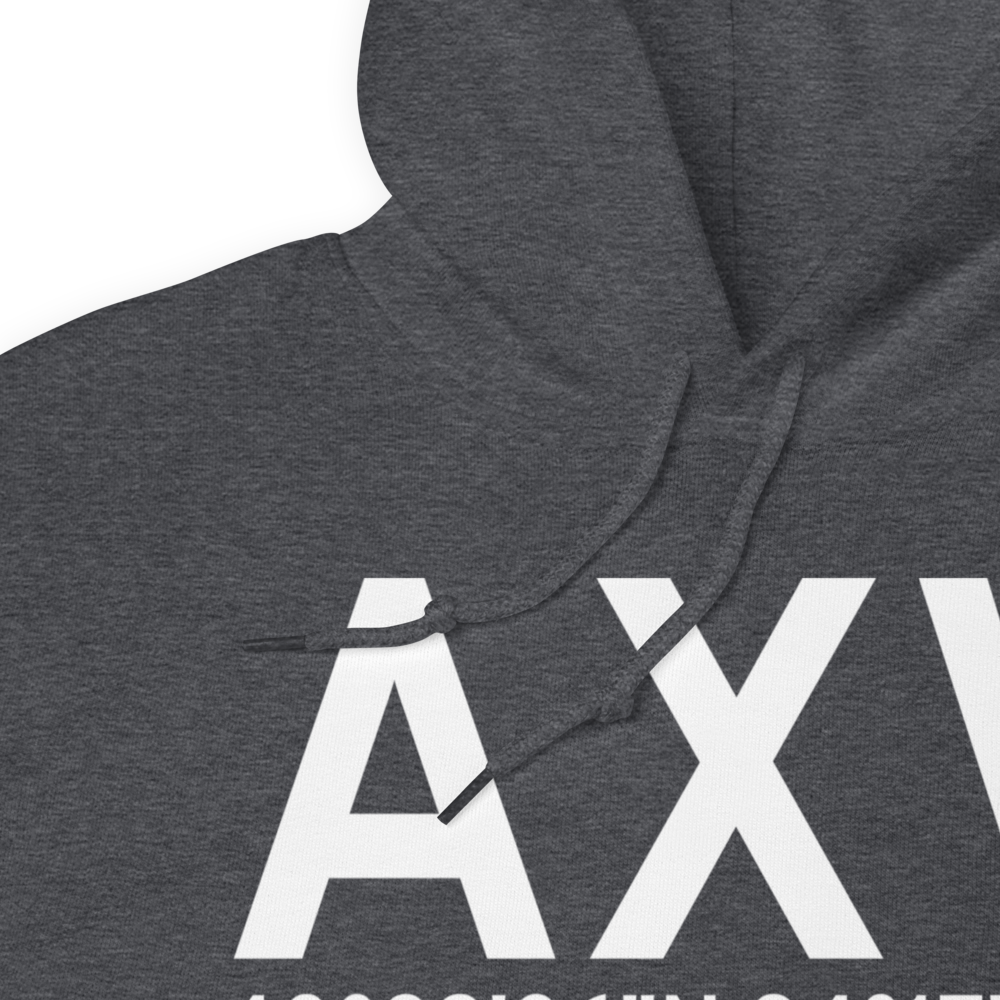 Wapakoneta (KAXV) Airport Hoodie Sweatshirt 
