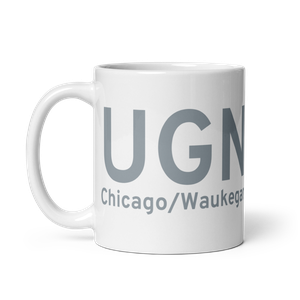 Chicago/Waukegan (KUGN) Airport Mug