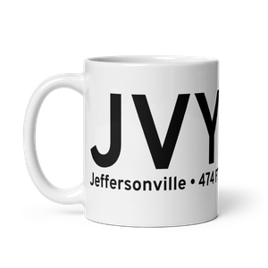Jeffersonville (KJVY) Airport Mug