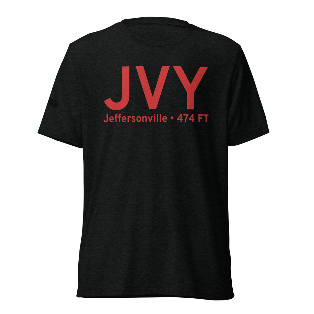 Jeffersonville (KJVY) Airport Tri-blend T-Shirt 