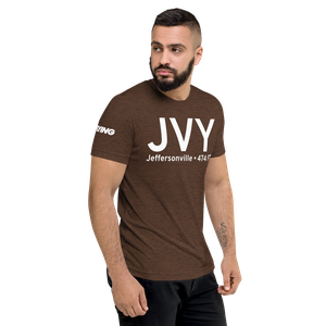 Jeffersonville (KJVY) Airport Tri-blend T-Shirt