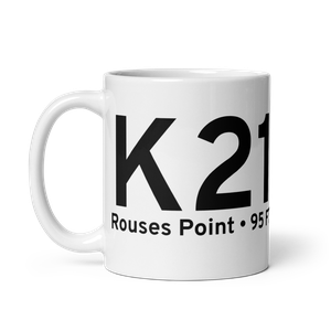 Rouses Point (K21) Airport Mug