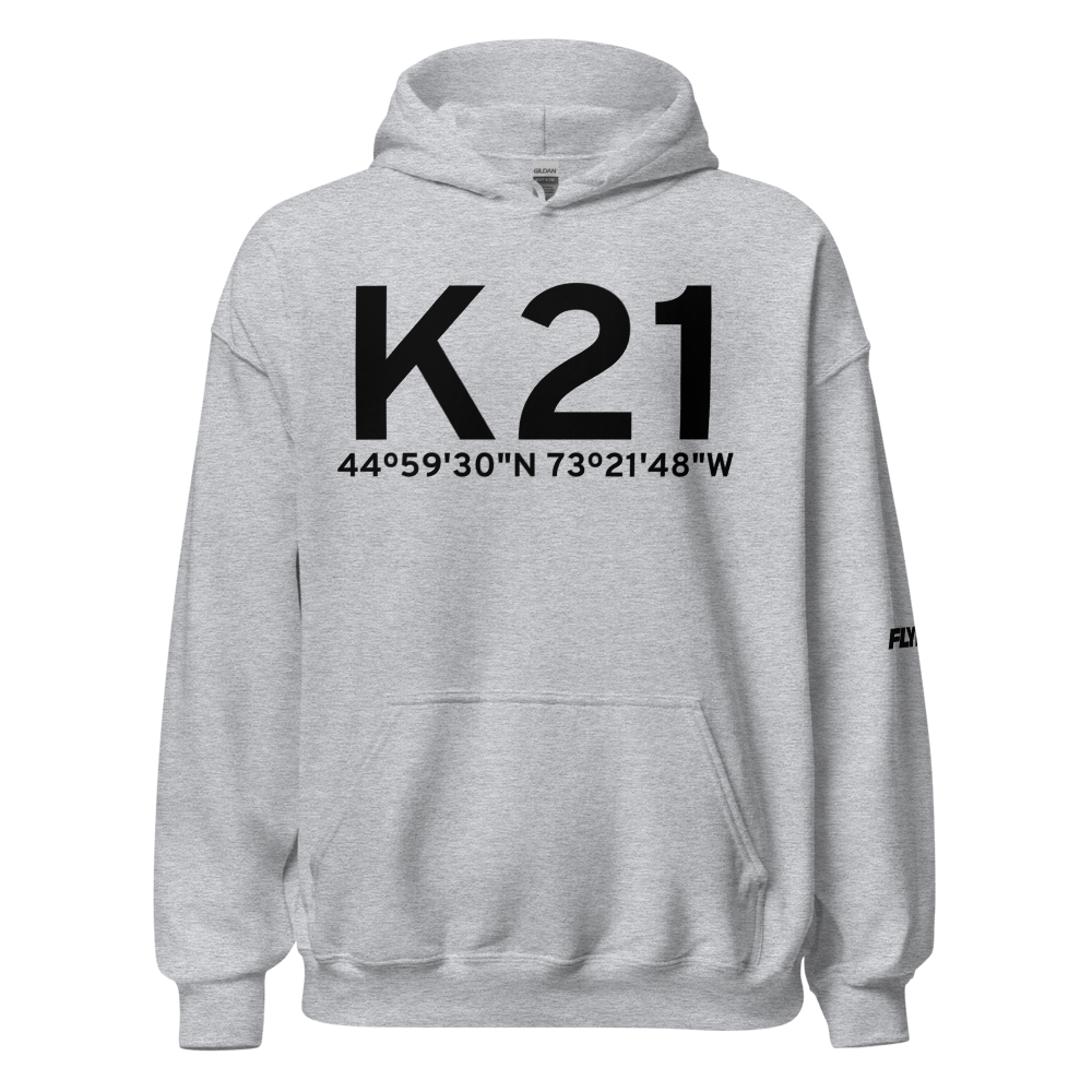 Rouses Point (K21) Airport Hoodie Sweatshirt 