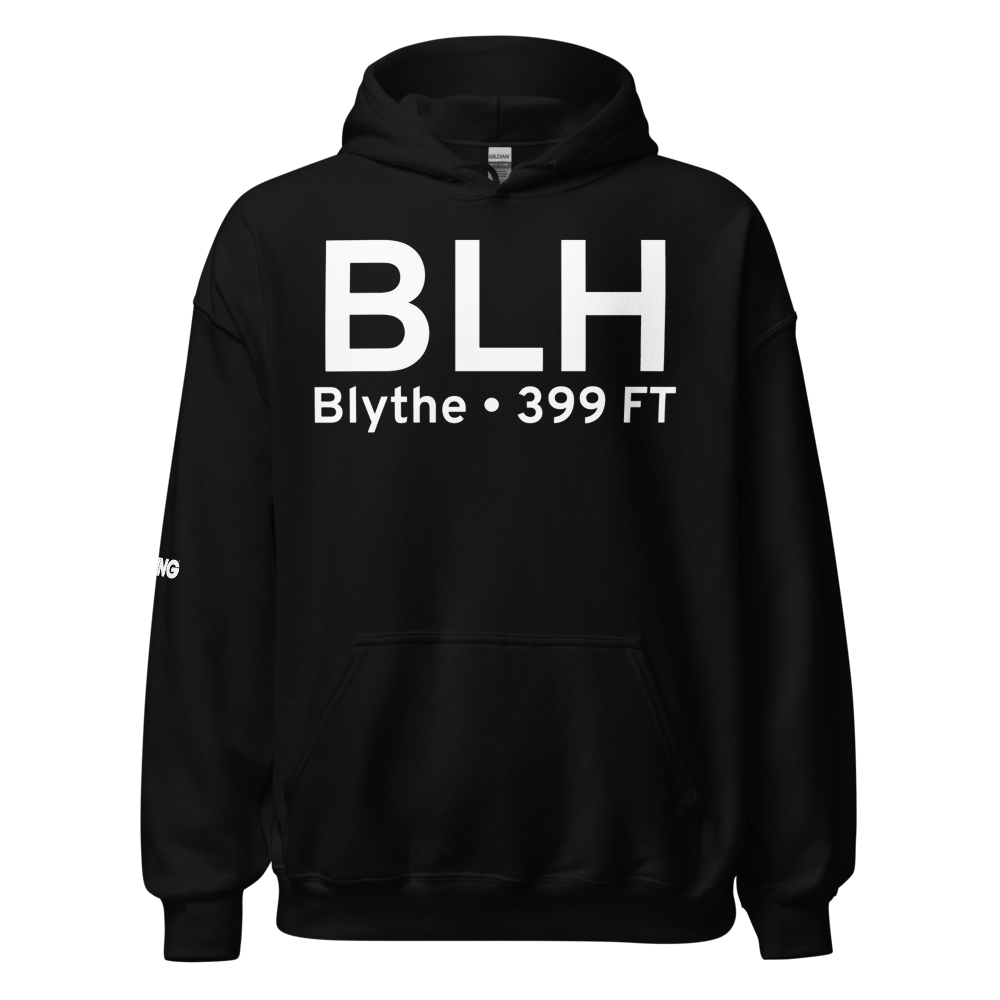 Blythe (KBLH) Airport Hoodie Sweatshirt 