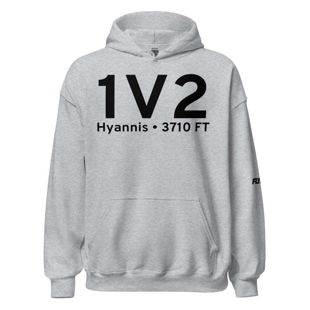 Hyannis (K1V2) Airport Hoodie Sweatshirt 