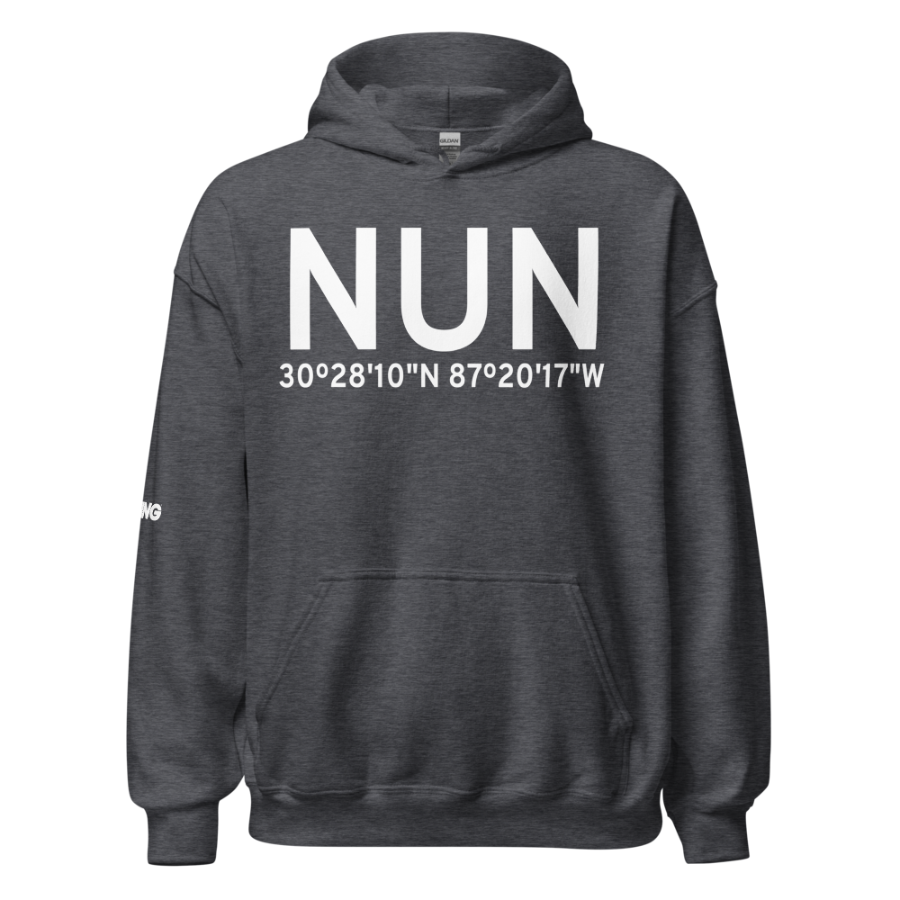 Pensacola (KNUN) Airport Hoodie Sweatshirt 