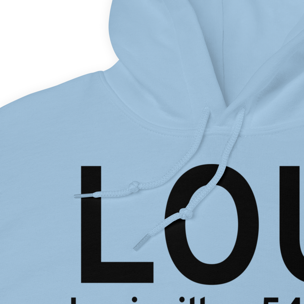 Louisville (KLOU) Airport Hoodie Sweatshirt 