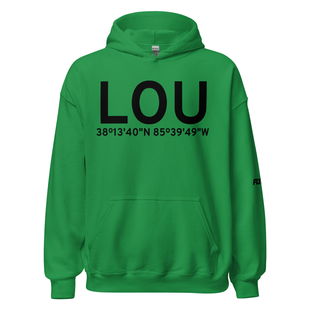 Louisville (KLOU) Airport Hoodie Sweatshirt 