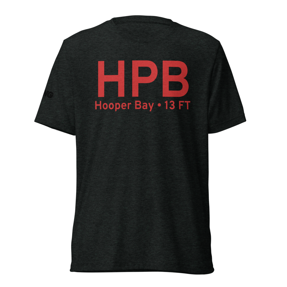 Hooper Bay (PAHP) Airport Tri-blend T-Shirt 