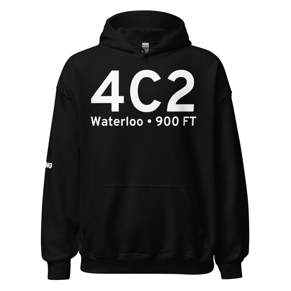 Waterloo (4C2) Airport Hoodie Sweatshirt 