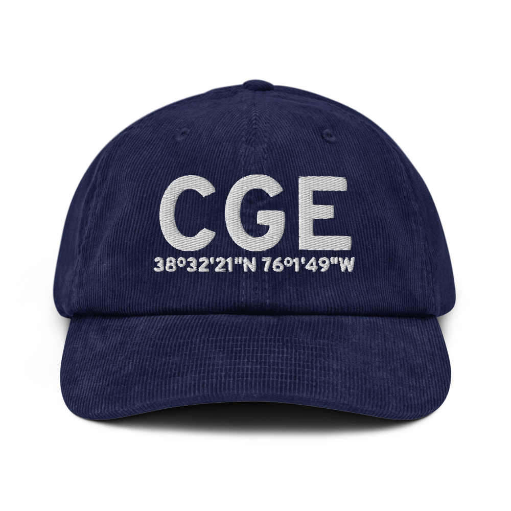 Cambridge (KCGE) Airport Hat 