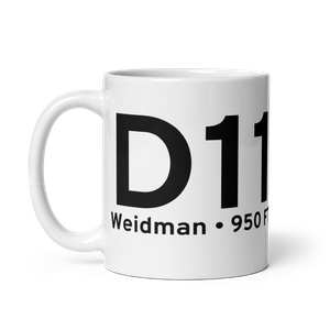 Weidman (KD11) Airport Mug