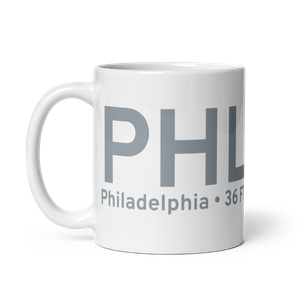Philadelphia (KPHL) Airport Mug