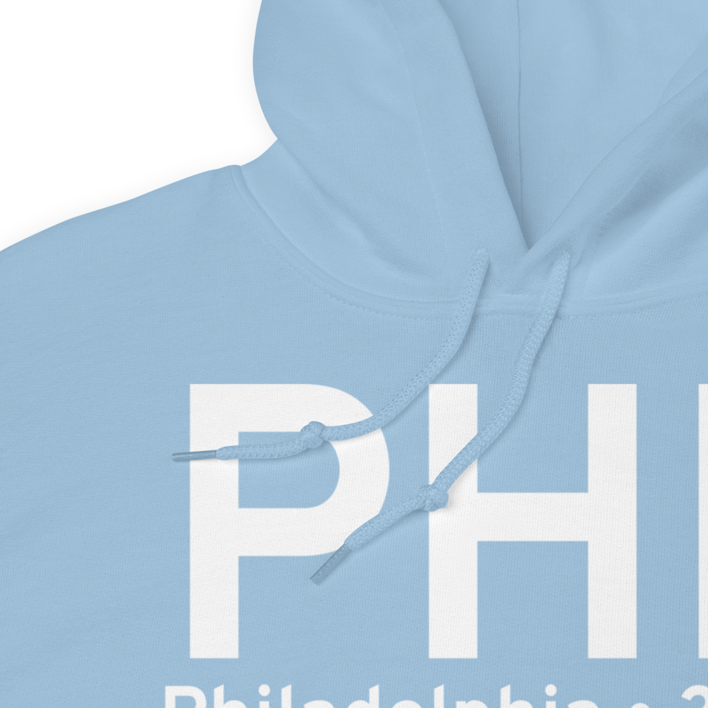 Philadelphia (KPHL) Airport Hoodie Sweatshirt 