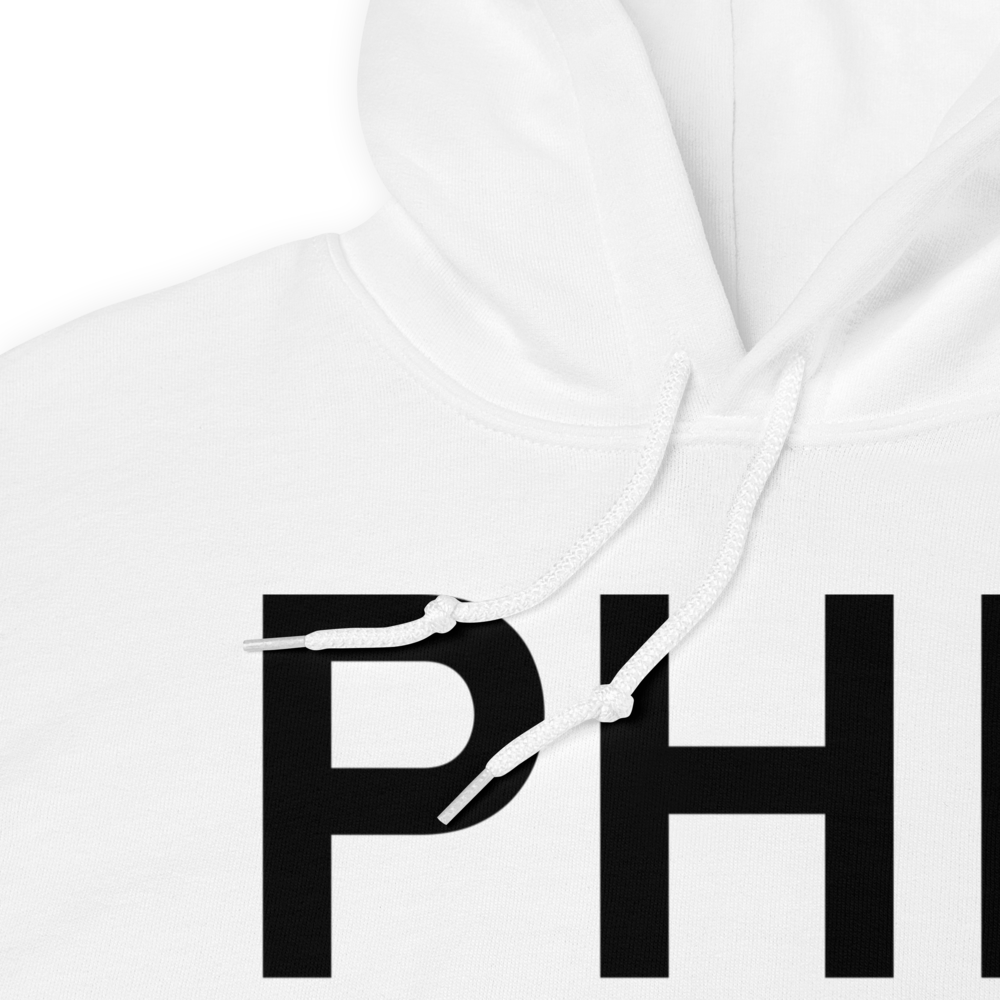 Philadelphia (KPHL) Airport Hoodie Sweatshirt 