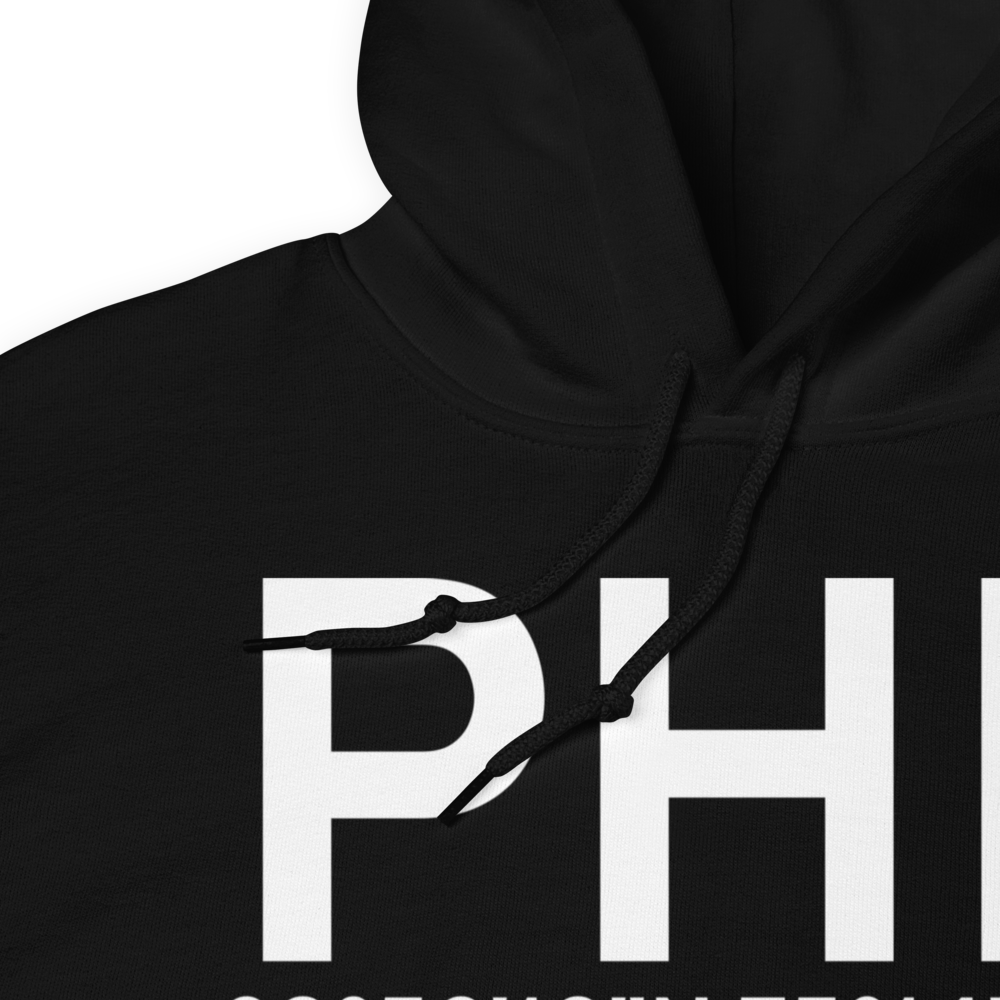 Philadelphia (KPHL) Airport Hoodie Sweatshirt 