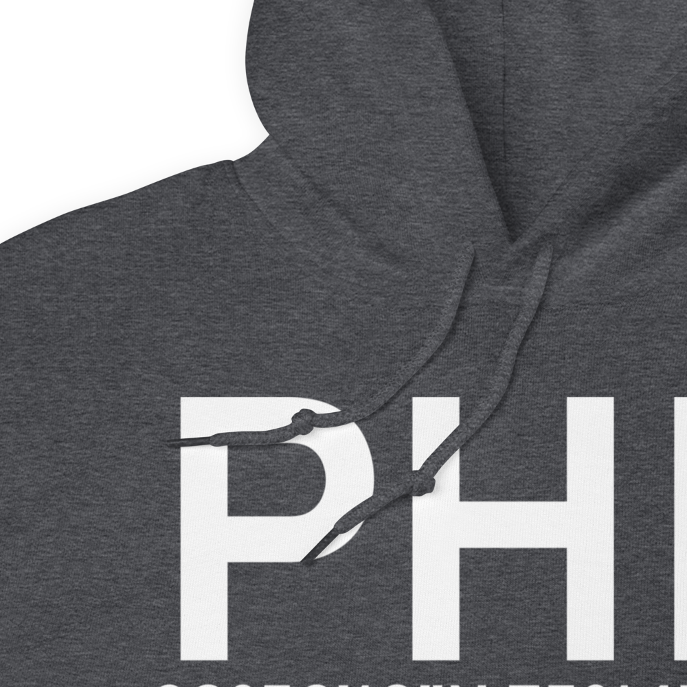 Philadelphia (KPHL) Airport Hoodie Sweatshirt 