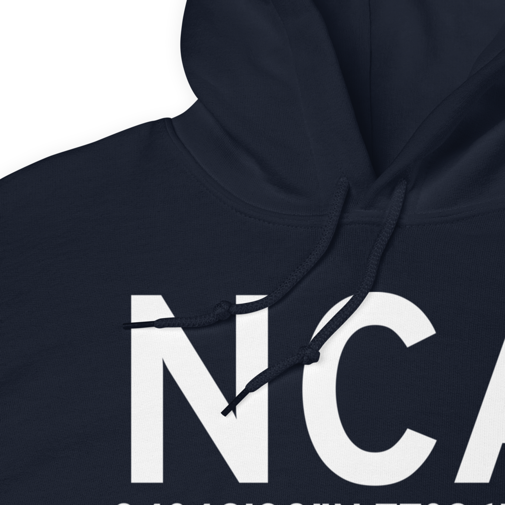 Jacksonville (KNCA) Airport Hoodie Sweatshirt 