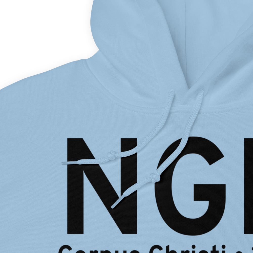 Corpus Christi (KNGP) Airport Hoodie Sweatshirt 