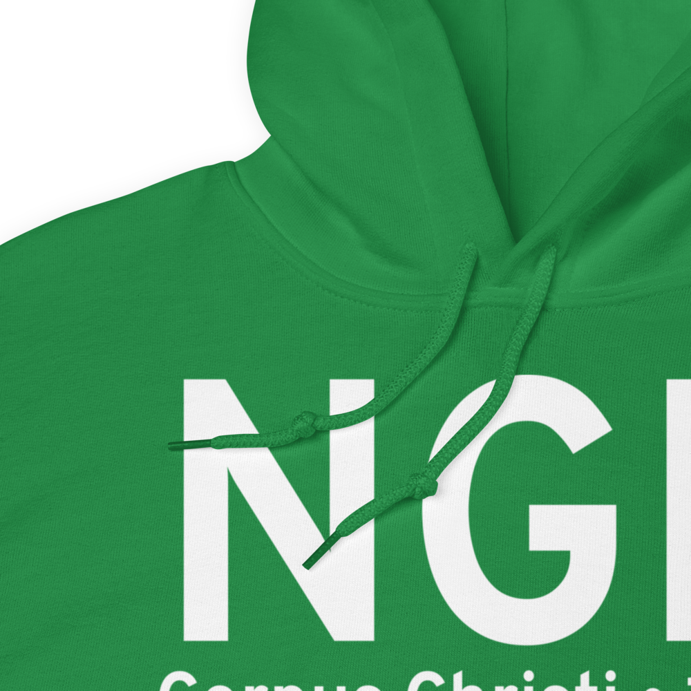 Corpus Christi (KNGP) Airport Hoodie Sweatshirt 