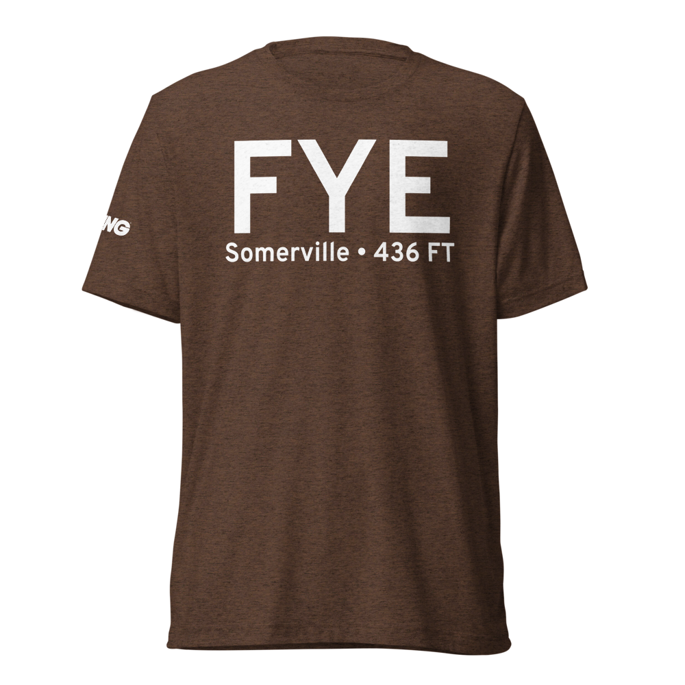 Somerville (KFYE) Airport Tri-blend T-Shirt 