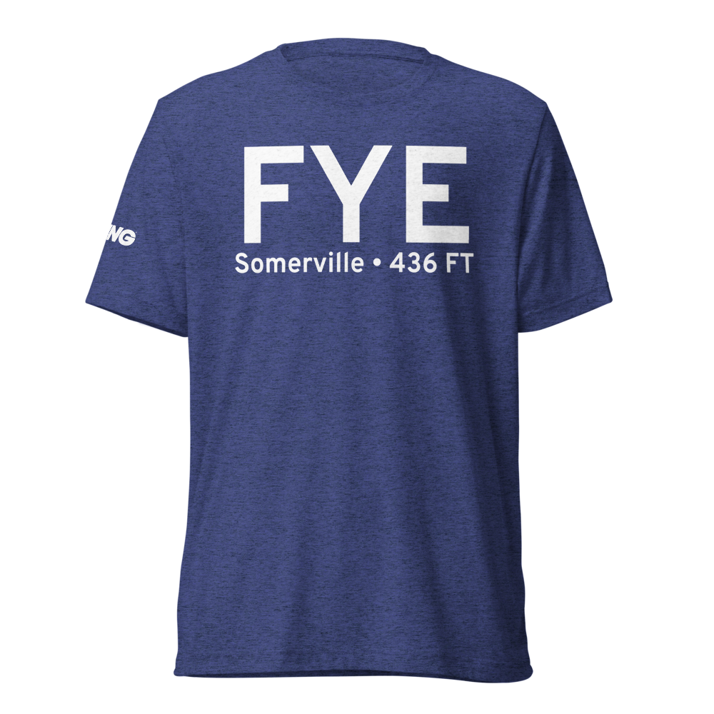 Somerville (KFYE) Airport Tri-blend T-Shirt 