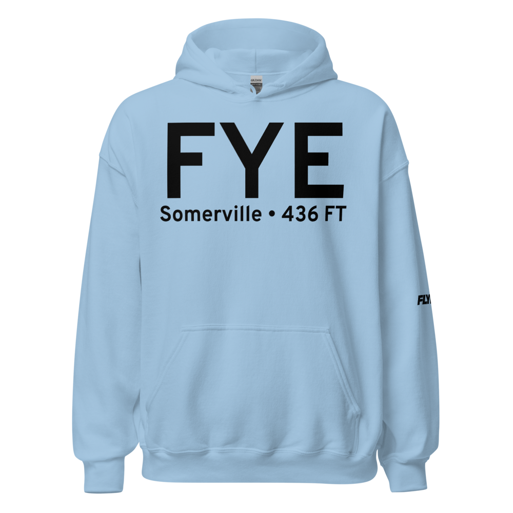 Somerville (KFYE) Airport Hoodie Sweatshirt 