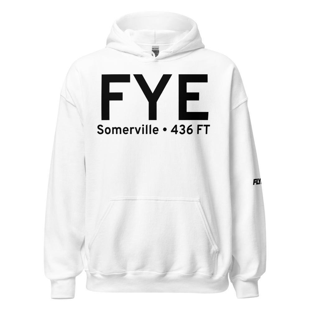 Somerville (KFYE) Airport Hoodie Sweatshirt 