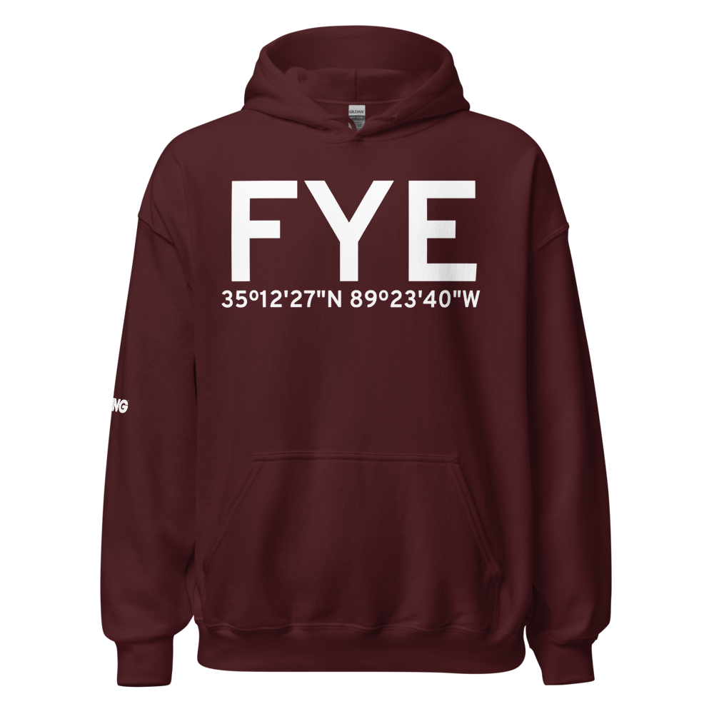 Somerville (KFYE) Airport Hoodie Sweatshirt 