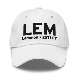 Lemmon (KLEM) Airport Hat