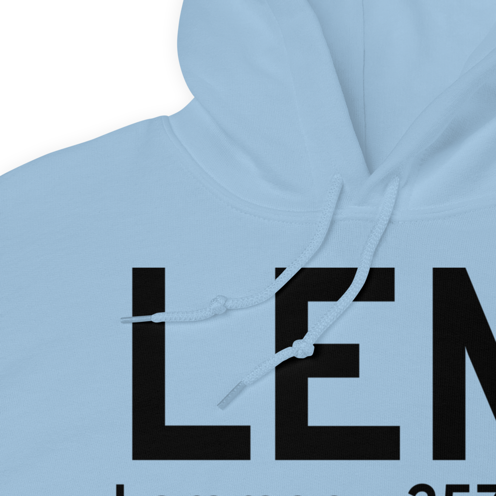 Lemmon (KLEM) Airport Hoodie Sweatshirt 