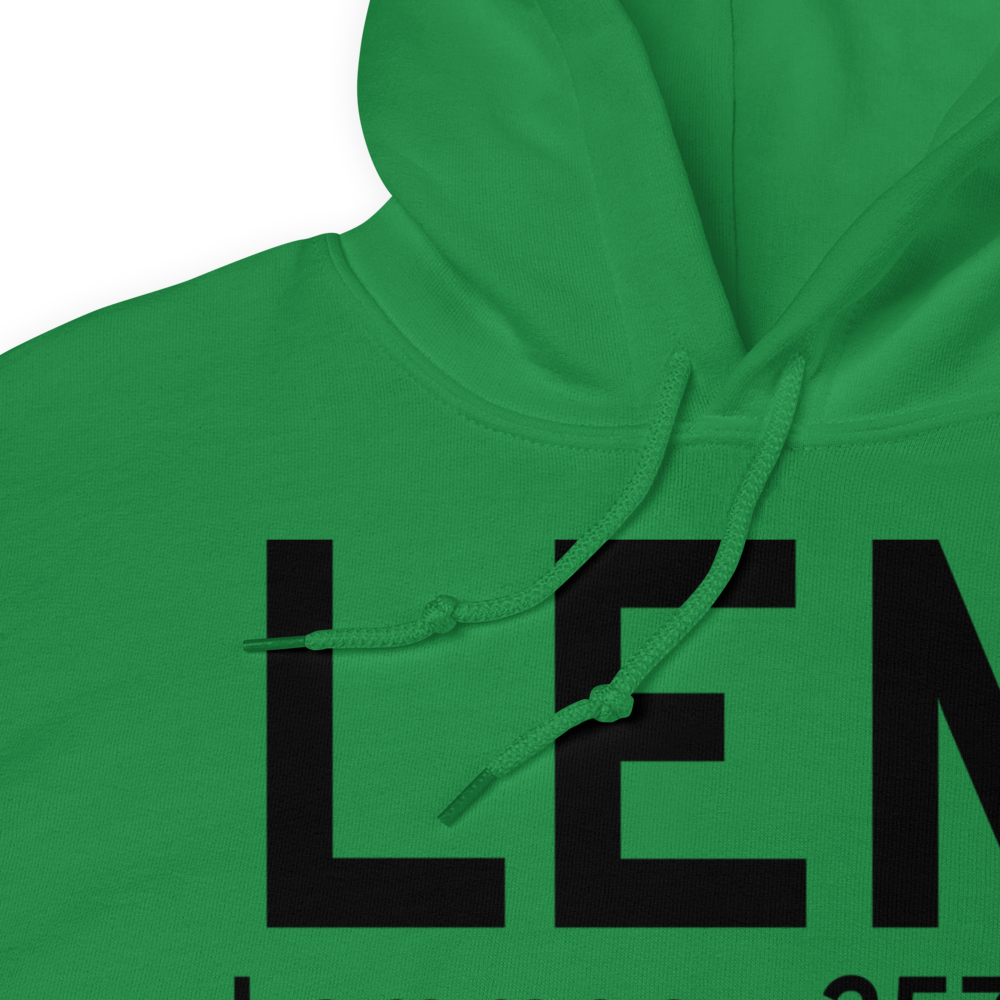 Lemmon (KLEM) Airport Hoodie Sweatshirt 