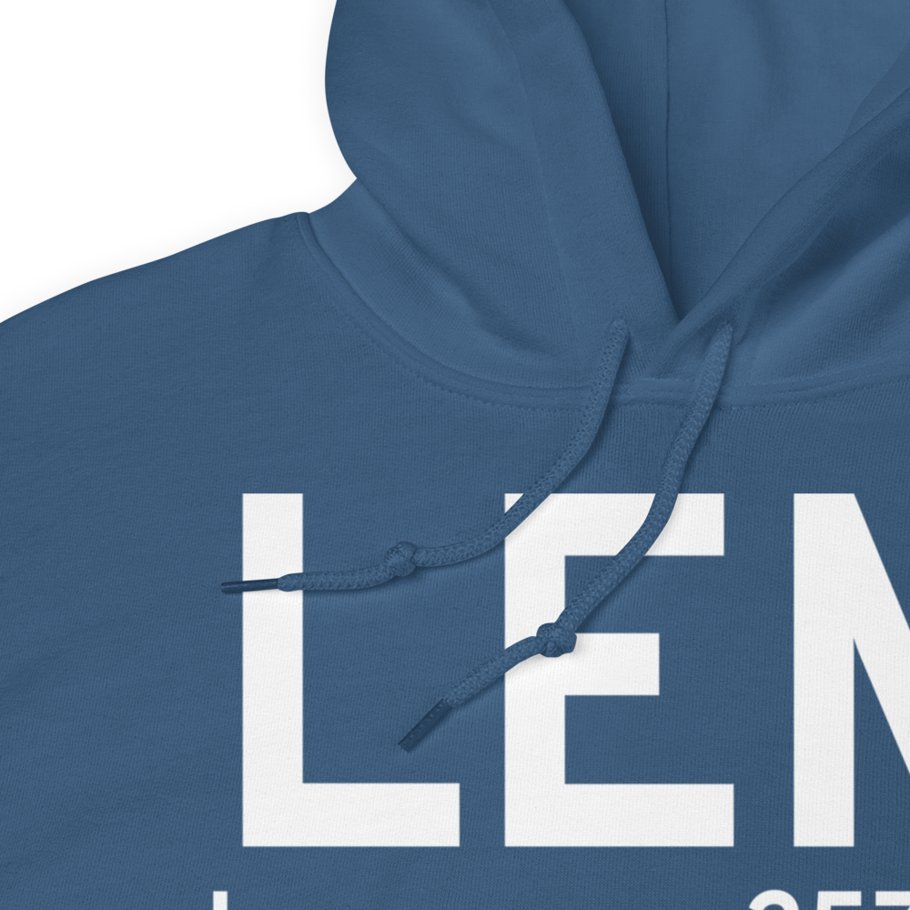 Lemmon (KLEM) Airport Hoodie Sweatshirt 