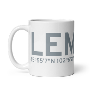 Lemmon (KLEM) Airport Mug