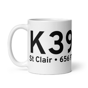 St Clair (KK39) Airport Mug