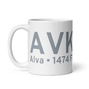 Alva (KAVK) Airport Mug
