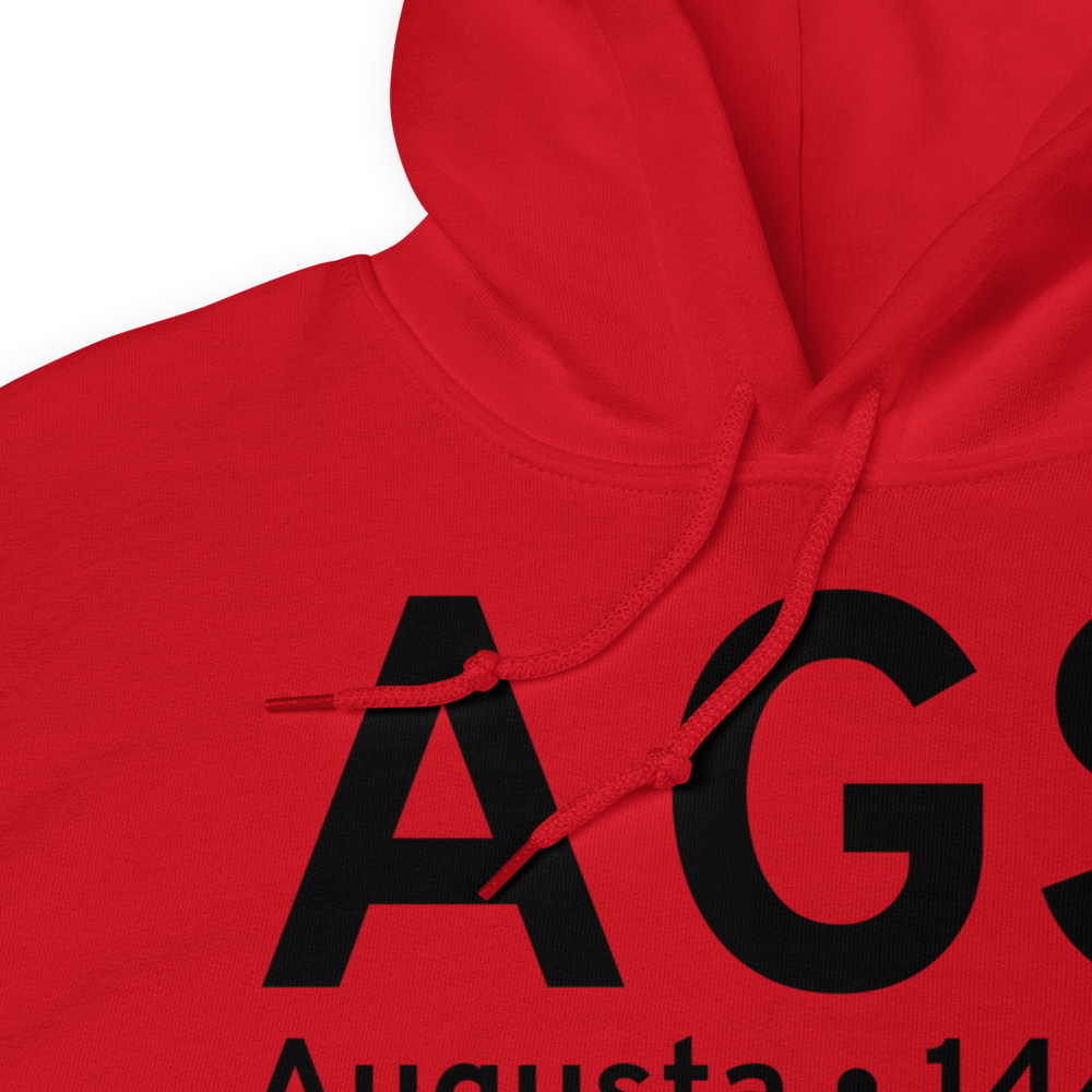 Augusta (KAGS) Airport Hoodie Sweatshirt 