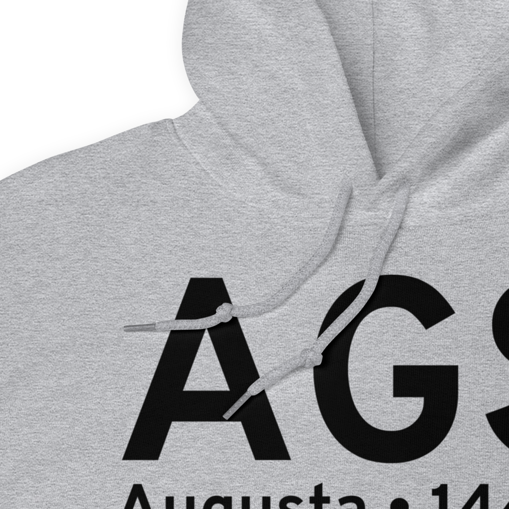 Augusta (KAGS) Airport Hoodie Sweatshirt 