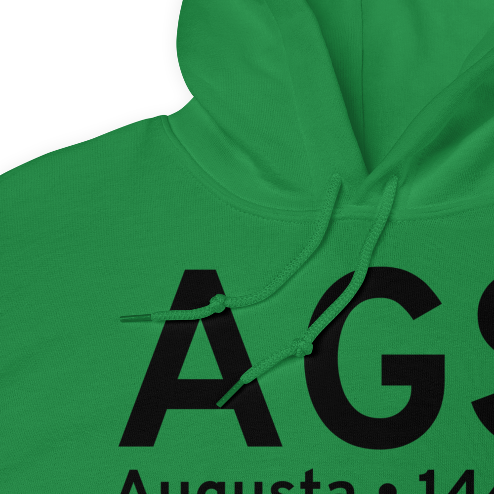 Augusta (KAGS) Airport Hoodie Sweatshirt 