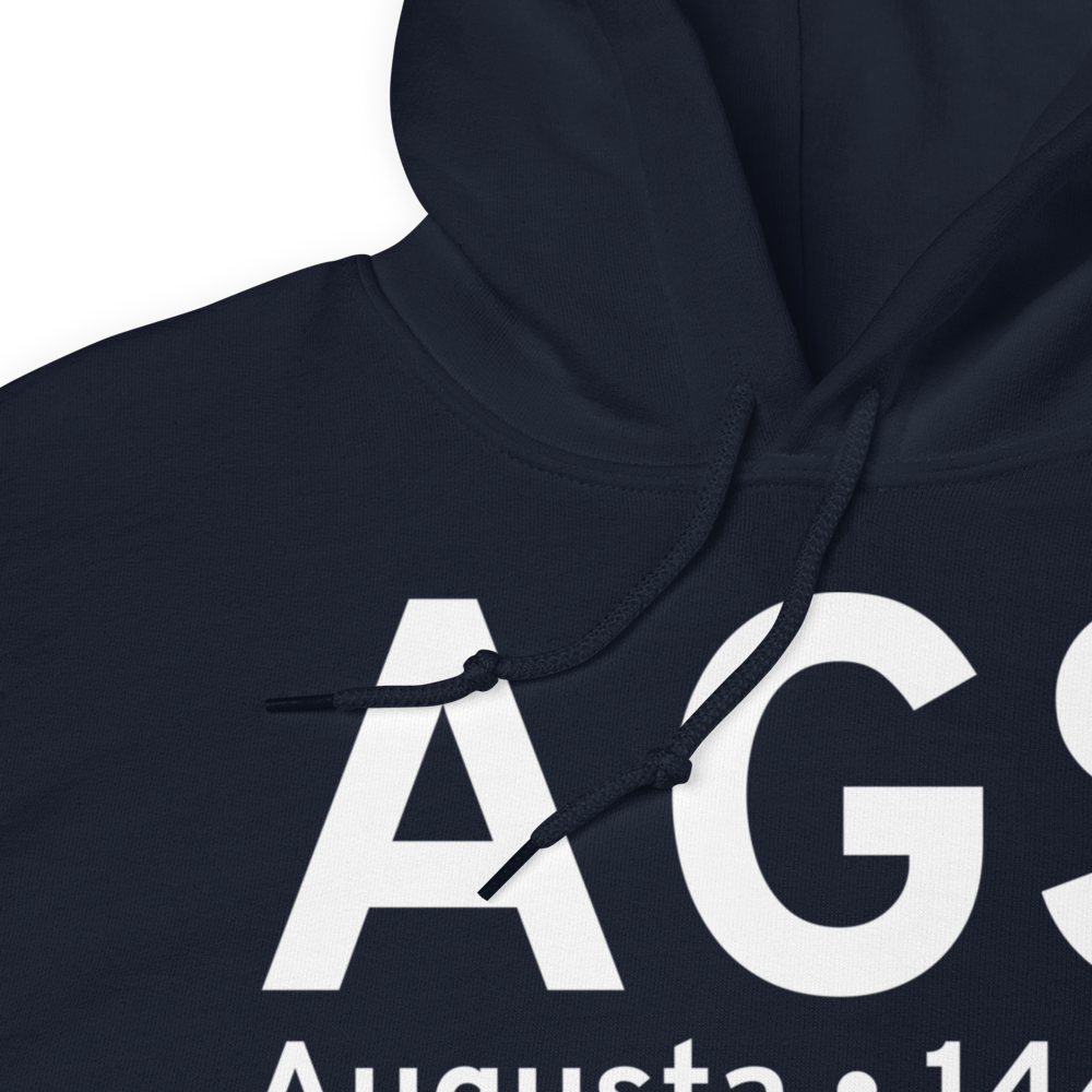 Augusta (KAGS) Airport Hoodie Sweatshirt 