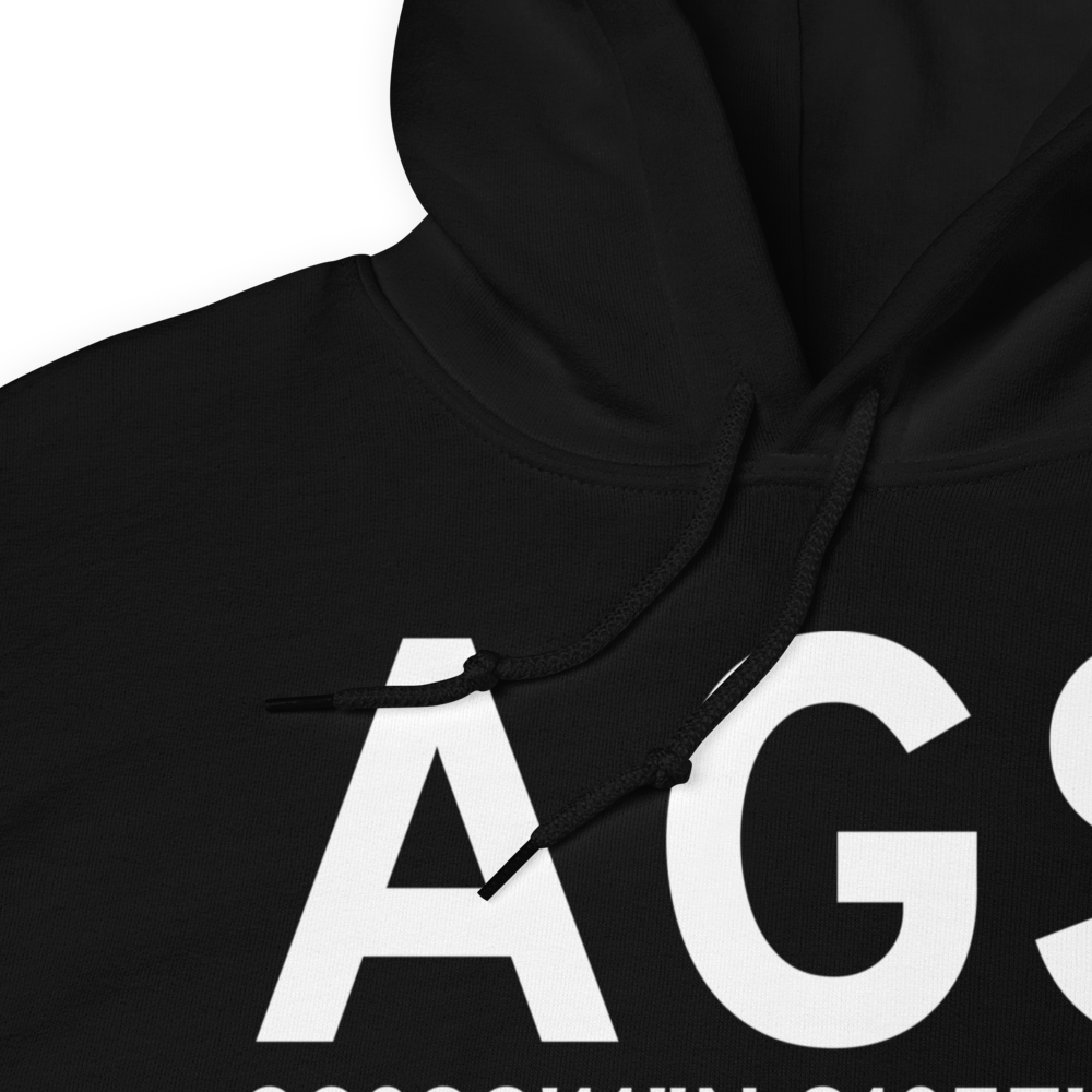 Augusta (KAGS) Airport Hoodie Sweatshirt 